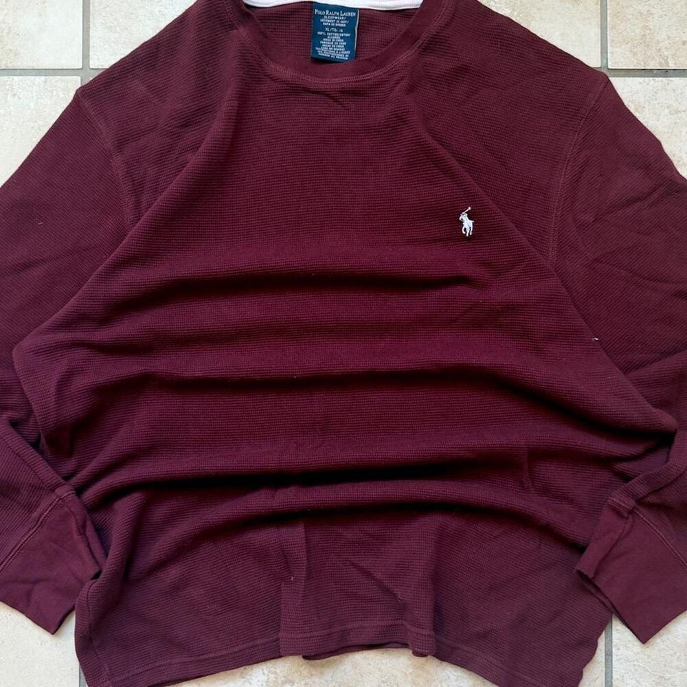 Polo by Ralph Lauren Sleepwear Long Sleeve Shirt - Size XL